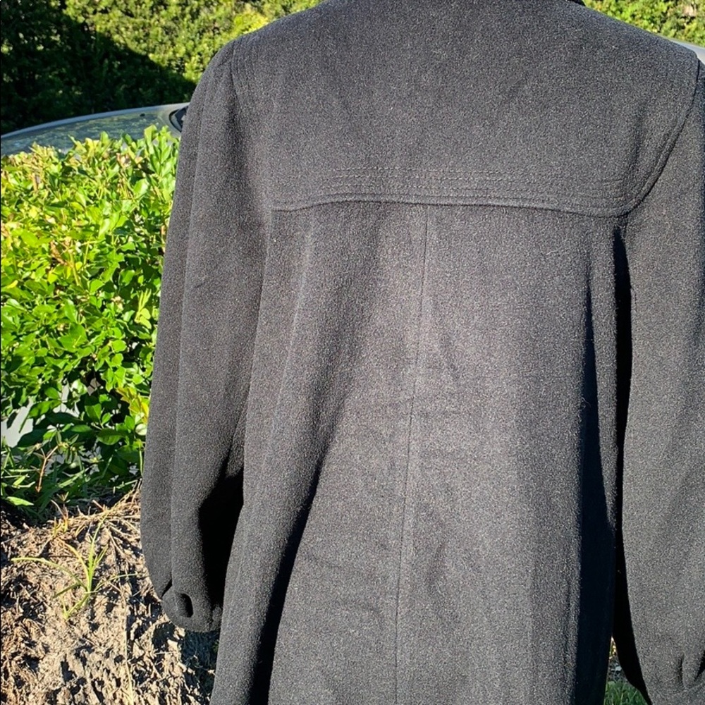 Vintage Ashley Scott Wool Pea Coat - Picture 4 of 10